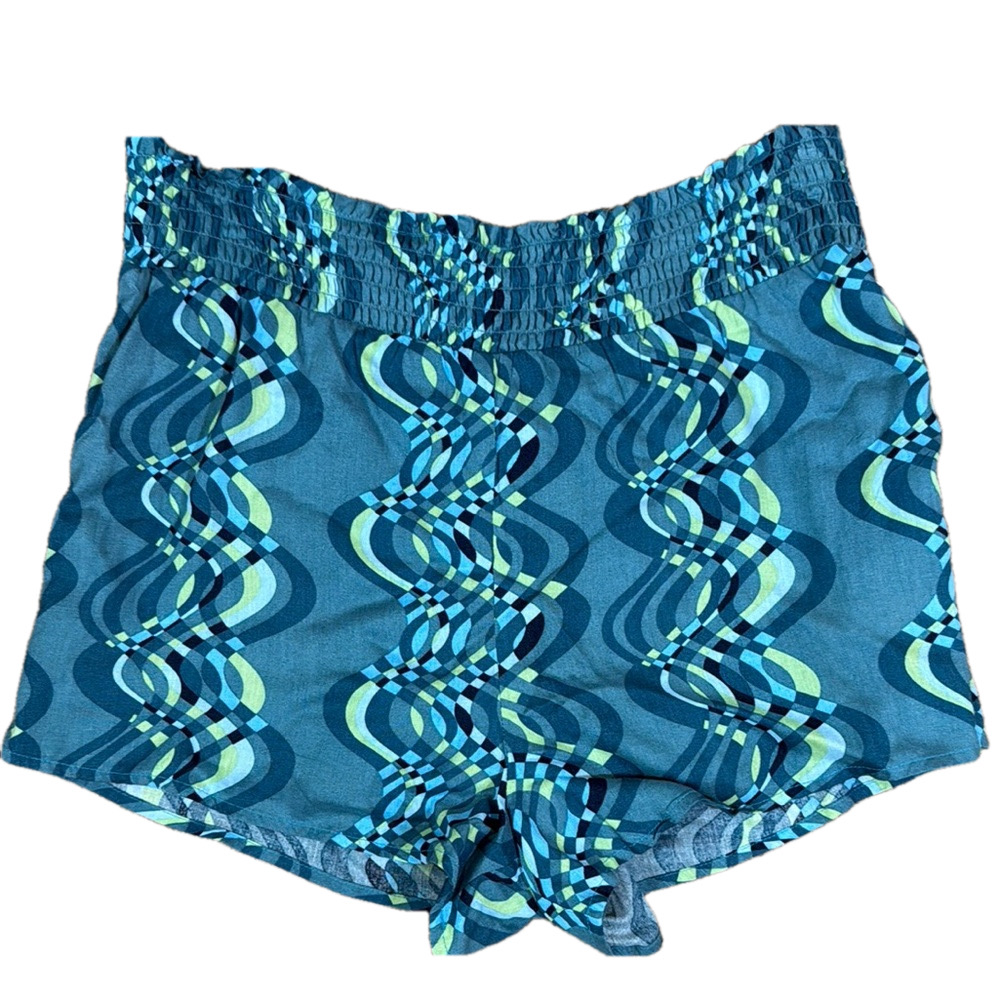 O'NEILL Printed Woven Pull-On Shorts Smocked Waistband SKU0326